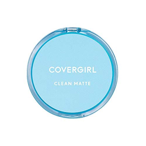 COVERGIRL Clean Matte Pressed Powder Buff Beige 10 g (Packaging may vary)