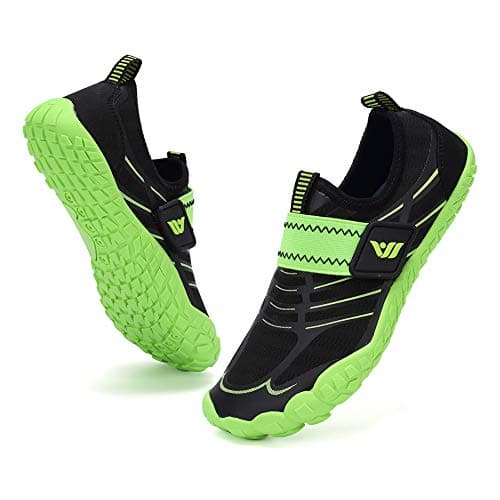 CIOR Boys & Girls Water Shoes Sports Aqua Athletic Sneakers Lightweight Sport Shoes(Toddler/Little Kid/Big Kid) U120WZ2001-Green-27