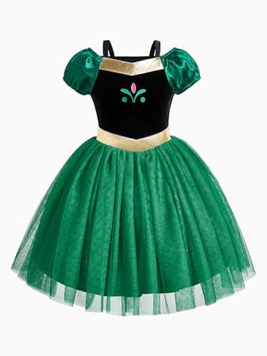 CQDY Princess Costumes Dress for Girls Kids Cosplay Outfits Party Birthday Dress Up