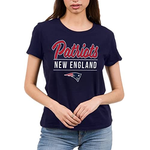 Junk Food Clothing x NFL - New England Patriots - Fan Favorite - Women's Short Sleeve Fan T-Shirt - Size Small