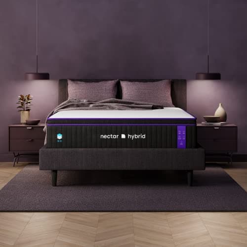 Nectar Premier Hybrid Twin Mattress 13 Inch, Medium Firm Memory Foam