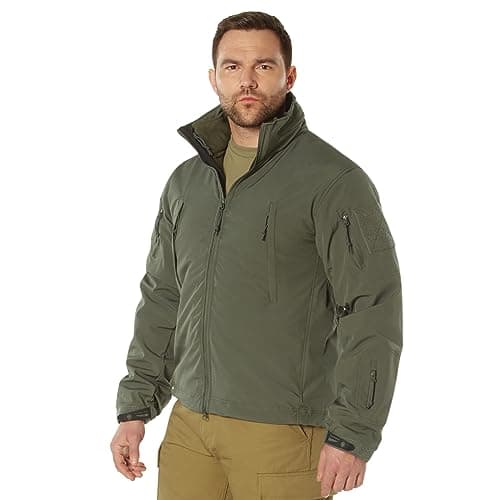 Rothco Spec Ops 3-in-1 Soft Shell Jacket – Tactical Cold Wet Weather Outdoor Coat, Olive Drab, 2XL