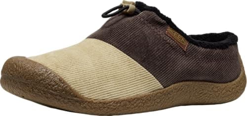KEEN Men's Howser 3 Slide Comfy Durable Slippers, Java/Safari, 9.5