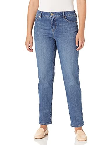 Bandolino womens Mandie Signature Fit 5 Pocket Jean Casual Pants, Sonora, 8 Short US