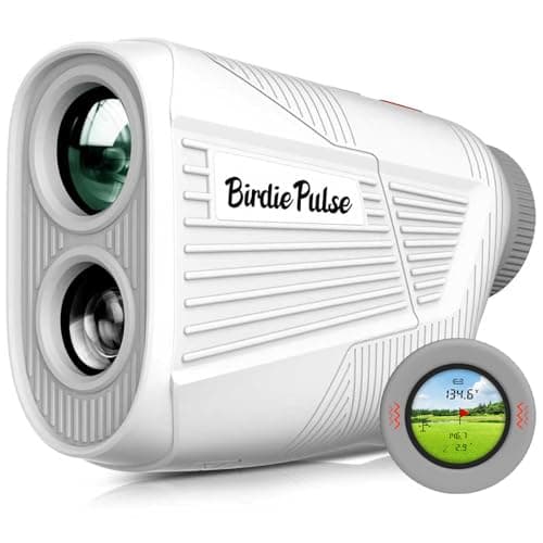BirdiePulse Golf Rangefinder with Slope & Magnet,1300 Y Range Finder Golf