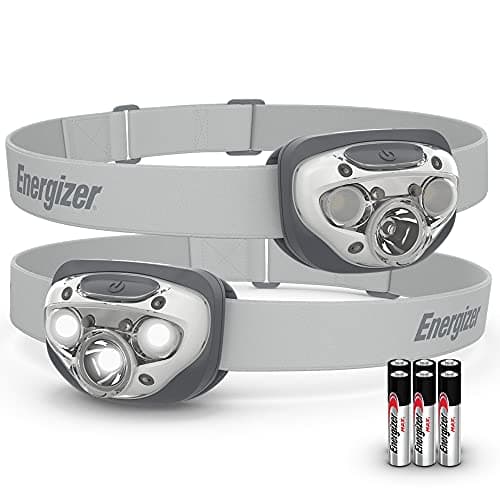 Energizer LED Headlamp PRO (2-Pack), IPX4 Water Resistant Head Light