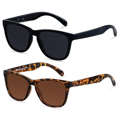 ANDWOOD Polarized Sunglasses for Women Men Trendy Classic Retro Cute Fun Teen Girls Sun glasses Outdoor Running Shades