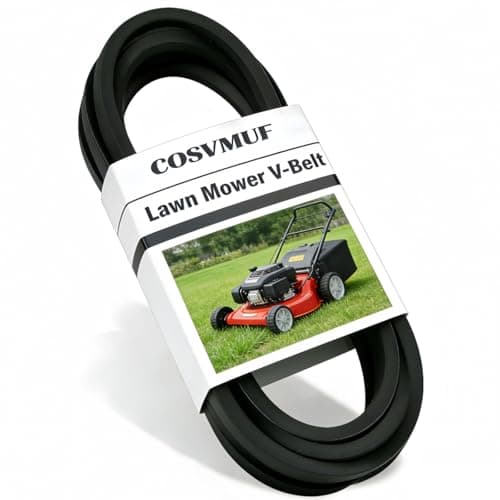 954-04317A Drive Belt for Cub Cadet, Troy-Bilt, MTD, Craftsman Zero Trun Mowers, Replace 754-04317, 754-04317A, 954-04317, 754-0498, 954-0498, Ariens 07211500, 1/2'' x 67''