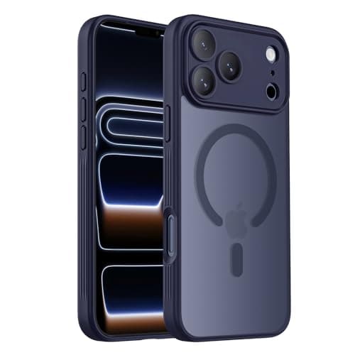 Symcele Designed for iPhone 17 Pro Case, Deep Blue