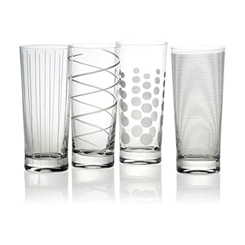 Mikasa Cheers Highball Glass, 19.75-Ounce, Set of 4