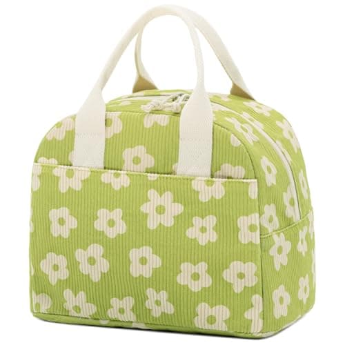 LOVELYWIND Lunch Box for Women, Floral Insulated Lunch Bag for Work