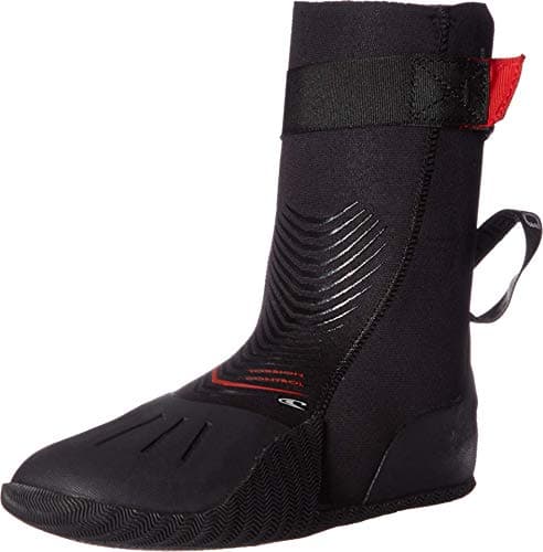 O'NEILL Heat 3mm Round Toe Neoprene Boot, Black, 5