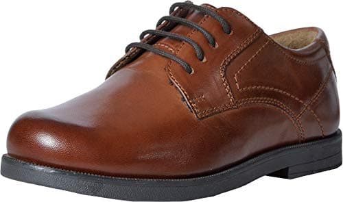 Florsheim Kids Boy's Midtown Plain Ox, Jr. (Toddler/Little Kid/Big Kid) Cognac 11.5 Little Kid