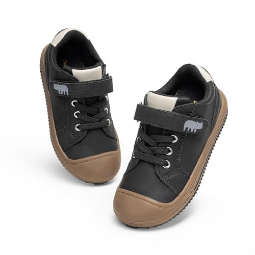 DREAM PAIRS Toddler Sneakers Boys Girls Casual Shoes Kids Storybook Lightweight Walking Skate Shoes,Size 6 Toddler,Black,SDFS222K