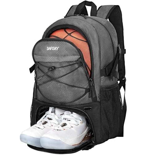 DAFISKY Basketball Backpack Sports Bag