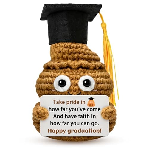 2026 Graduation Gifts for Graduate Her Him Handmade Crochet Poo