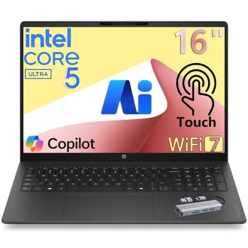 HP 16" Pavilion Business Laptop, Intel Ultra 5 125U, 8GB DDR5, 512GB SSD