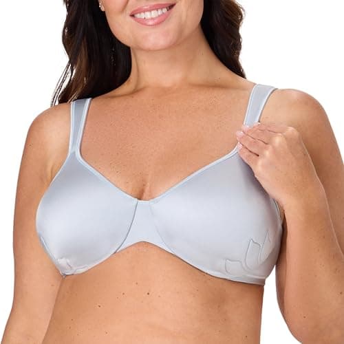 Bali Women's Push-Up Bra, Live It Up Full-Coverage Bras for Women, Cushioned Straps, Full Coverage
