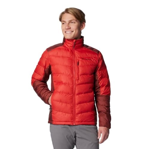 Columbia Men's Labyrinth Loop II Jacket, Sail Red/Spice, 3X Tall