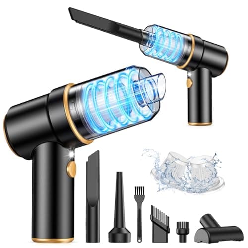 Handheld Car Vacuum Cleaner, 9000PA Hand Held Vacuum Cleaner & Air Duster