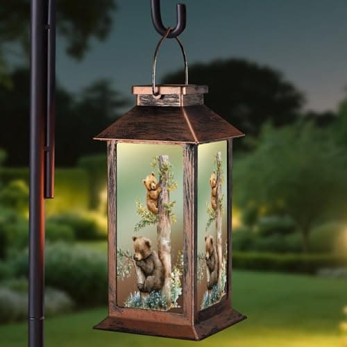 Gifts for Women Solar Hanging Lantern Waterproof Outdoor Garden Decor