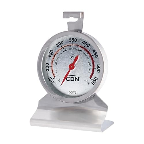 CDN Oven Thermometer ProAccurate®, 2" Dial, Stainless Steel, NSF - DOT2