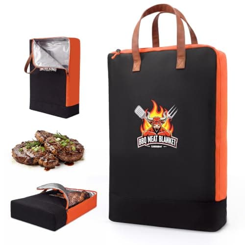 21'' BBQ Blanket for Resting Meat,5-Layer Insulated Thermal Bag for Brisket