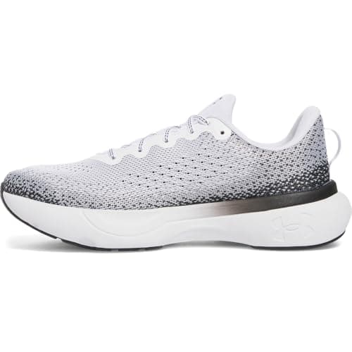 Under Armour Men's Infinite, (109) White/Black/White, 8.5, US