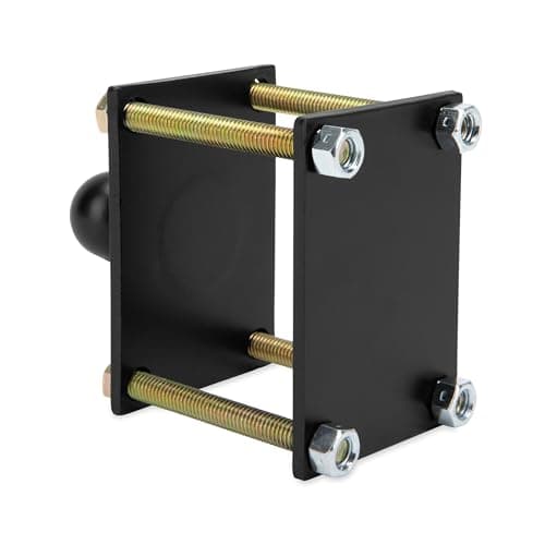 Eaz-Lift Sway Control Adapter | Features a Heavy-Duty Powder-Coated Steel Construction, a Bolt Design, and Fits 2-Inch by 3-Inch A-Frame Trailers (48385), Blk