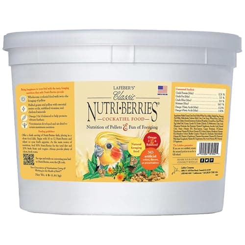 LAFEBER'S Classic Nutri-Berries for Cockatiels (4 lb)