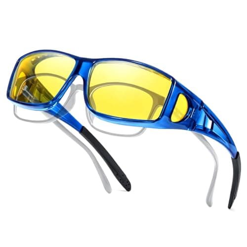 LVIOE Polarized Fit Over Night Driving Glasses