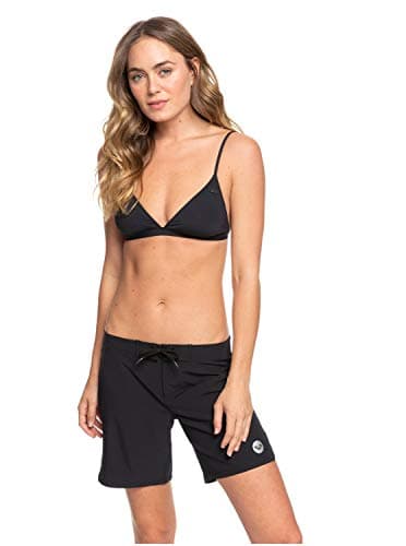 Roxy Women's Board Shorts - Quick Dry Bathing Suit Shorts, 7" Inseam - Swimsuit Bottoms for Women (XS-XXL) True Black X-Large