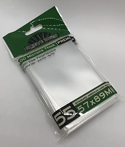 Sleeve Kings Standard American Card Sleeves (57x89mm) 100 Microns, Pack of 55