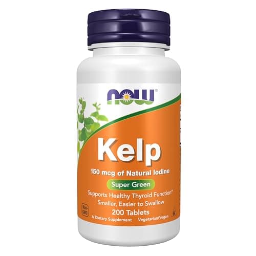 NOW Kelp 150mcg, 200 Tablets