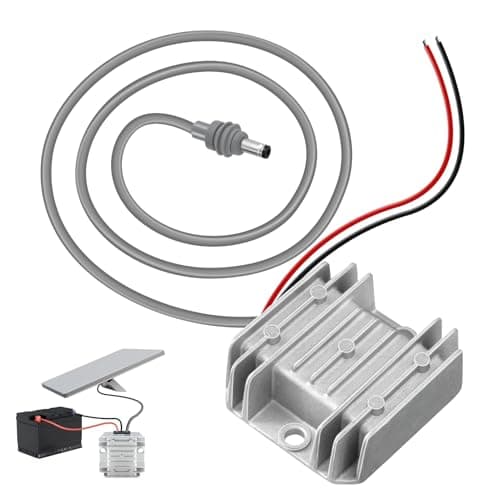 Mwin 12V Adapter for Starlink Mini - Power Supply Boost Converter, Starlink Mini Accessories Power Cord DC 12V/24V Step Up to 30V 3.5A Waterproof Conversion Kit, DC Male Plug for Truck RV