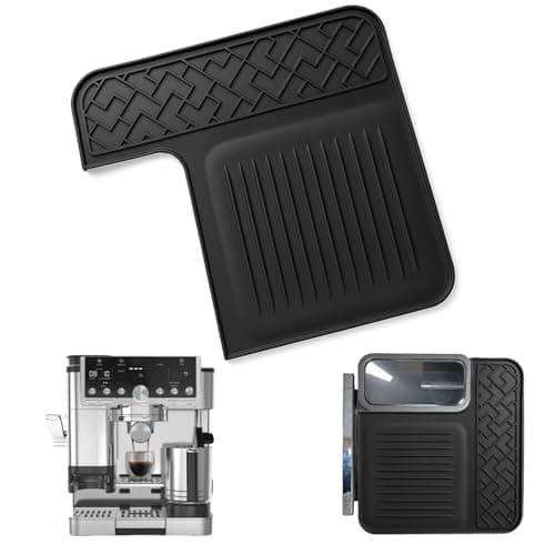 Silicone Top Mat Compatible with Ninja Luxe Café ES601 Espresso Machine, Non-Slip Heat Resistant Cover, Waterproof and Easy to Clean Counter Protector