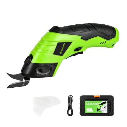 Yougfin 4.2V Cordless Electric Fabric Scissors with Case
