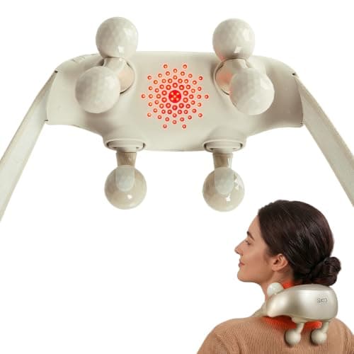 SKG H7 Ultra Neck Massager for Pain Relief Deep Tissue Cordless