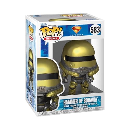 Funko Pop! Heroes: Superman 2025 - Hammer of Boravia - DC's Ultraman - 1/6 Odds for Rare Chase Variant - Styles May Vary - Collectable Vinyl Figure - Gift Idea - Official Merchandise