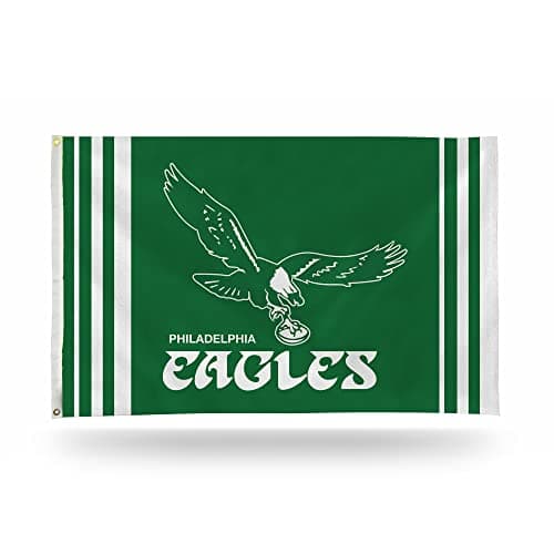 Rico Industries NFL Football Philadelphia Eagles Throwback Alternate 3' x 5' Banner Flag