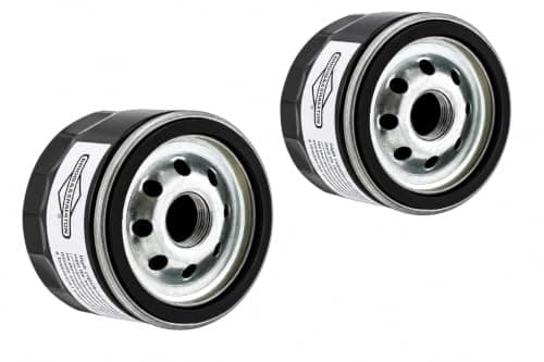 Briggs & Stratton 2 Pack Oil Filter, Genuine Replacement Part 492932, Compatible with Lawn Mower