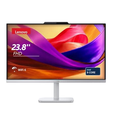 Lenovo 24" AIO Desktop with 8-Core CPU, 8GB RAM 512GB SSD