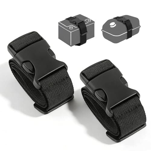 2PCS 39" Car Battery Straps,Portable Battery Box Strap with Adjustable Buckle for Fuel Tanks/Batteries Box,Universal Batteries Tie Down Strap Car Accessories for Most Vehicles