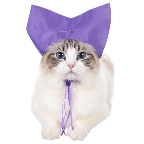 Cat Ear Covers for Bath, Dog Ear Covers for Bath Adjustable Pet Shower Cap Shower Caps Waterproof Small Dog Cat Pet Bathing Drops Guard Grooming Accessories for Kitten Puppy Small Pets Protector