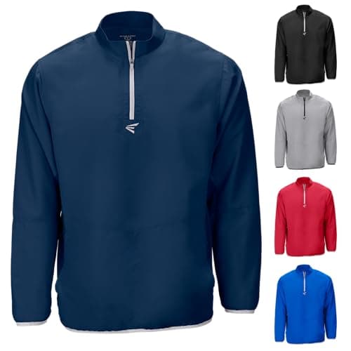 Easton | ALPHA Long Sleeve Cage Jacket | Youth Large | Navy
