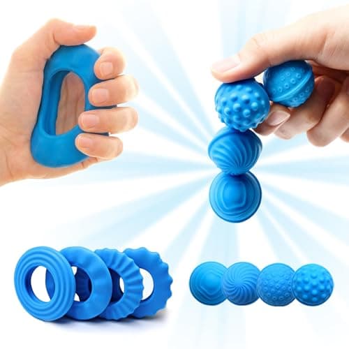 Sizobi Magnetic Fidget Balls Silicone Fidget Toys for Adults & Teens, 4PCS