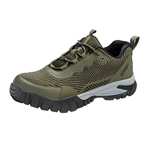 Hiking Shoes for Men Waterproof Lightweight Non Slip Comfortable Breathable Work Walking Trekking Trails Rain Outdoor Ankle Boots impermeable antideslizantes Zapatos de senderismo para Hombre Green