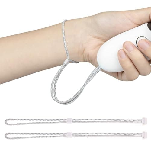 2pcs Improved Controller Wrist Straps for Oculus Quest 3 Gen, Adjustable Replacement Hand Strap for Quest 3/3s Mixed Reality Game Equipment Accessory, Easy to Install