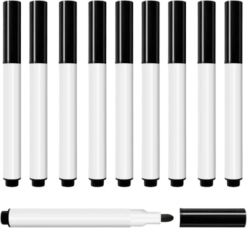 ailocitag Markers For Drawing Robot 10 Pack Black And 12 Pack Colored Drawing Robot Pen Compatible With Most Kid Robots
