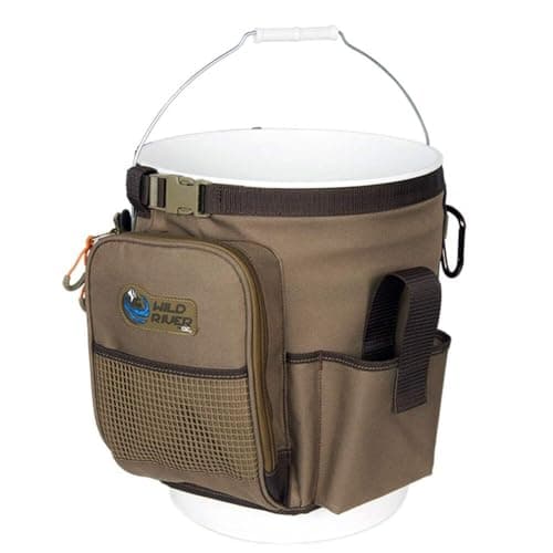 Custom Leathercraft Wild River WN3506 Tackle Tech Rigger 5-Gallon Bucket Organizer, Bucket Not Included